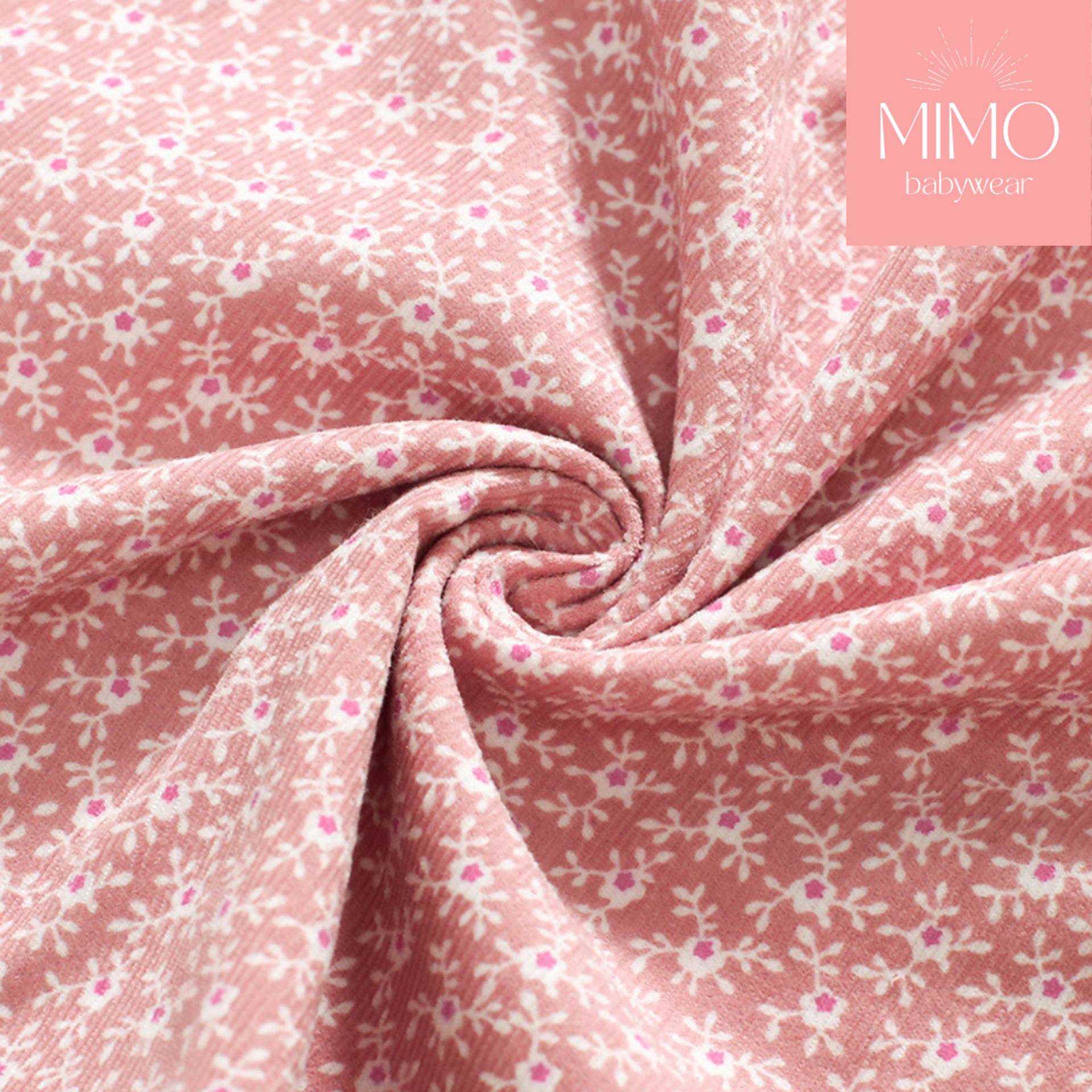 Vestido de pana floral. - 6